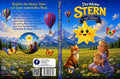 Buchcover, Buchrücken und Rückseite des Bilderbuchs „Der kleine Stern auf Reisen“ von Heidi Sutter.