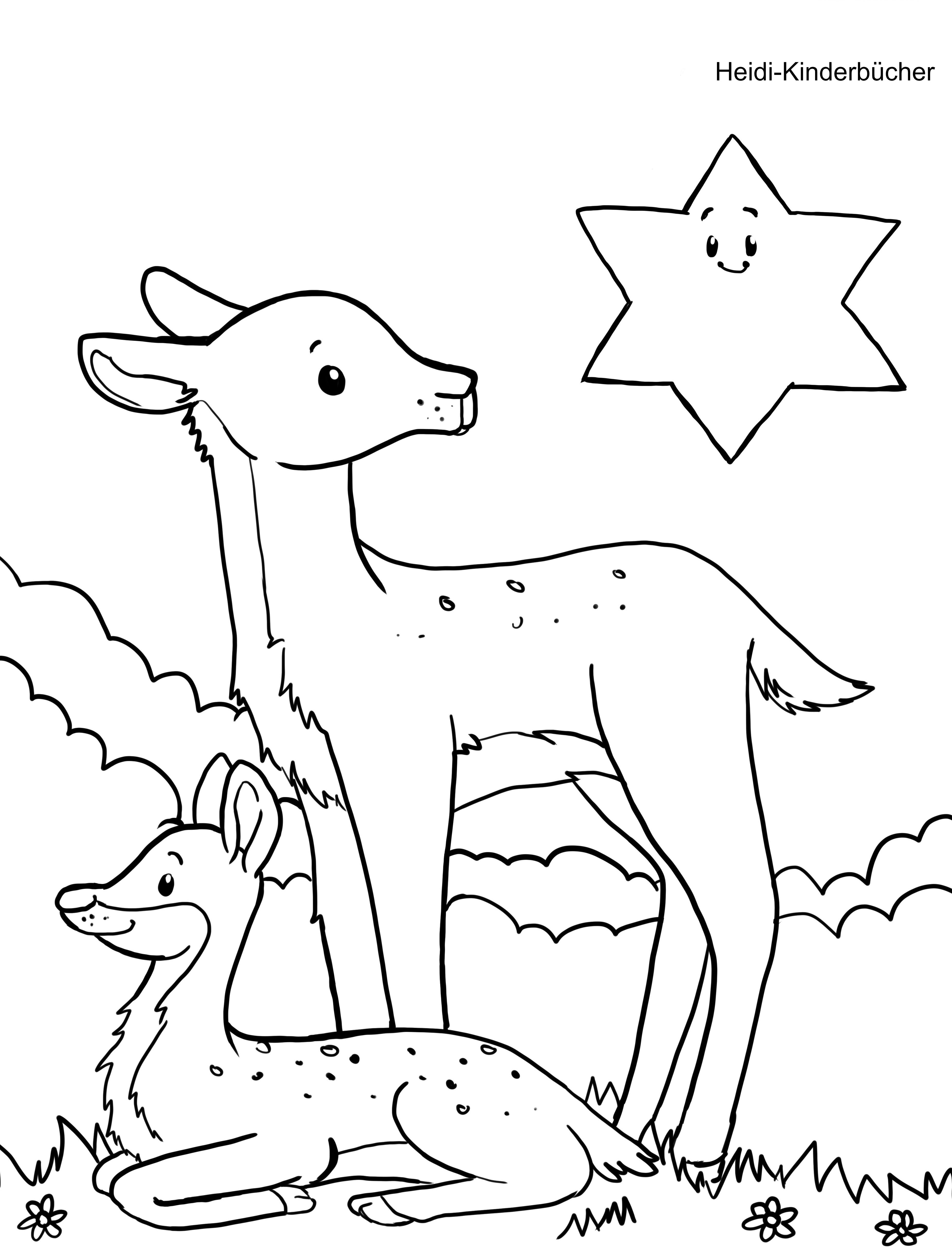 Ausmahlbild für die Jüngsten